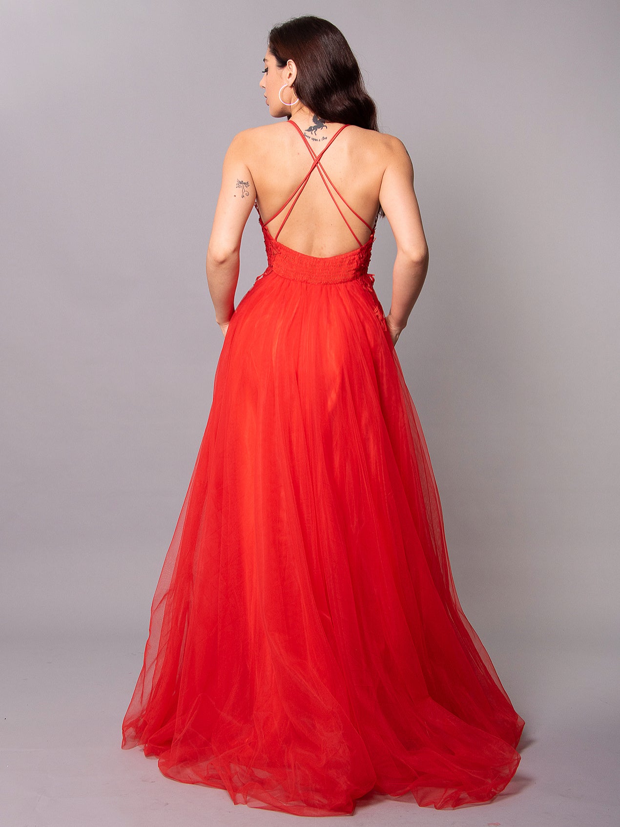 Vestido cruzado RED